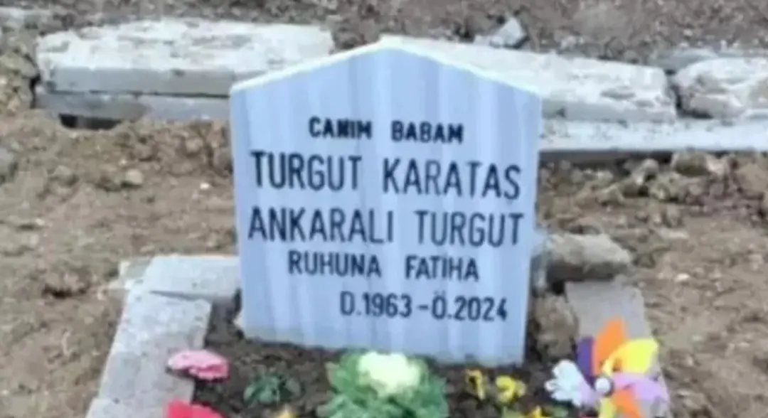 ankarali turguta mezar da bile rahat uyku yok cocuklari bu sefer de mezar tasi 87qj7cCO