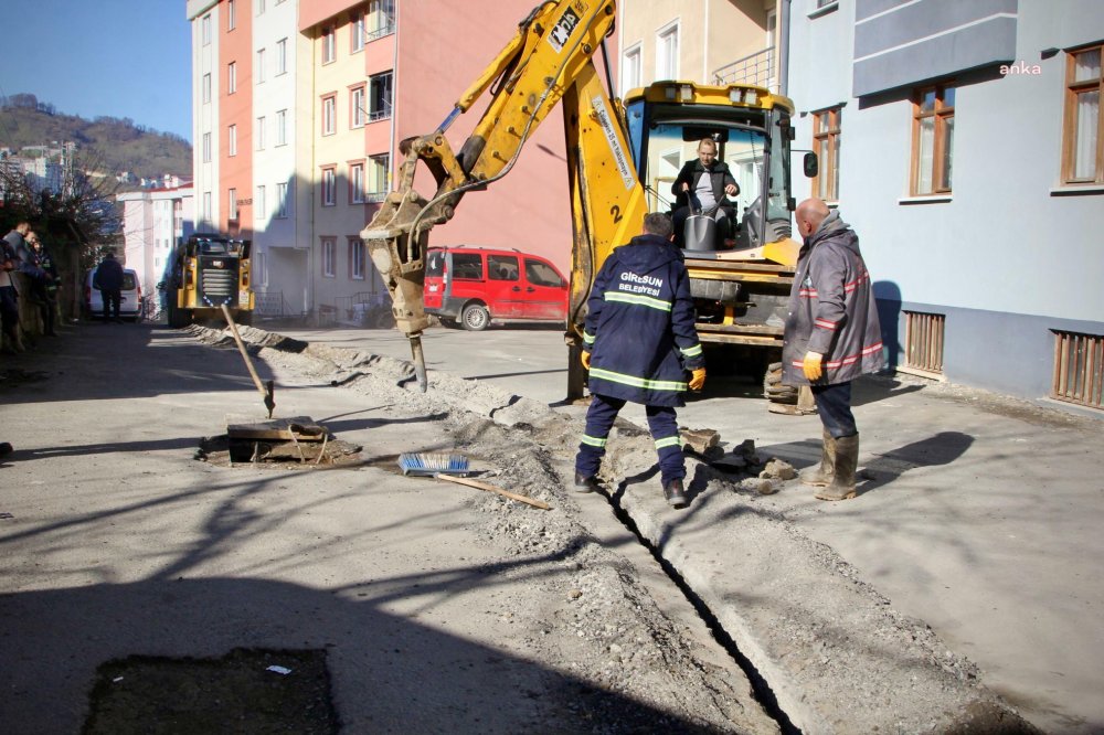 giresun belediyesi kent genelinde altyapi yatirimlarini devam ettiriyor 0 hUbcP6wj