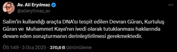 nevzat bahtiyarin avukati narin guranin neden olduruldugunu acikladi mahkeme dosyasindaki o belgeyi isaret etti AD3gyW41