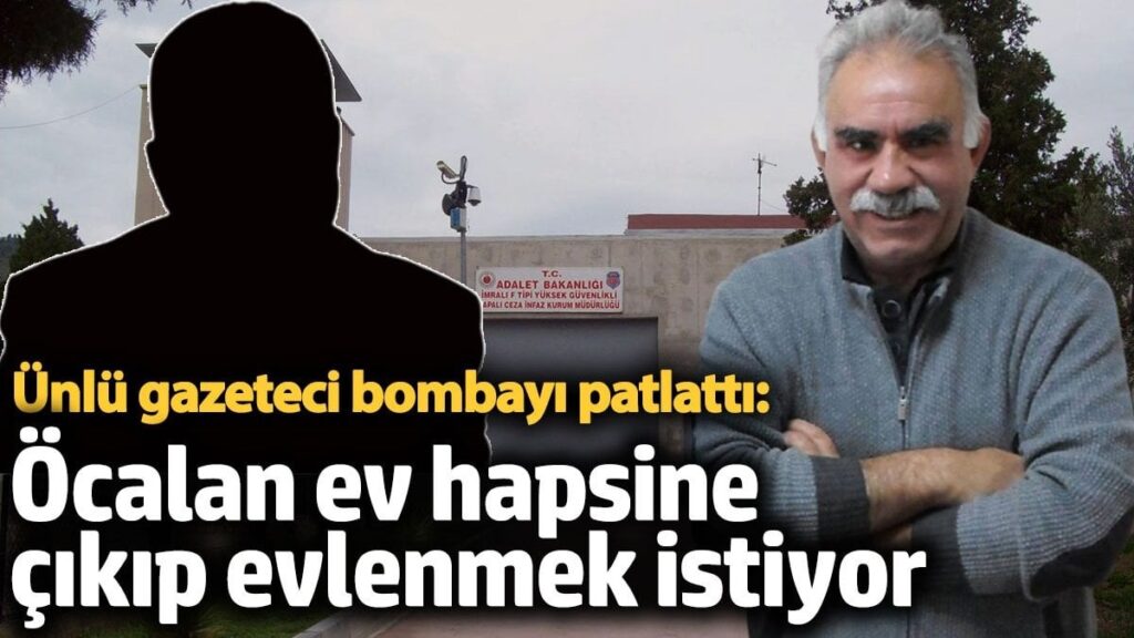 ocalan ev hapsine cikip evlenmek istiyormus unlu gazeteci bombayi patlatti amslpeLs