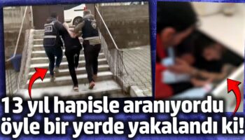 13 yil hapisle araniyordu mutfak dolabindan cikti JaO1NWaV