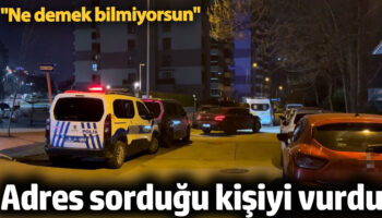 adres sordugu kisiyi bilmiyorum diyince vurdu hcADkMJq