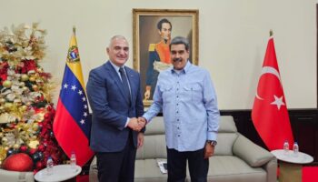 bakan ersoy venezuela lideri maduro ile gorustu hY9wDApU