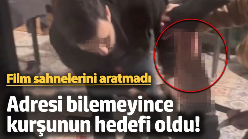 film sahnelerini aratmayan olay adresi bilemeyince kursunun hedefi oldu kFA47iIl
