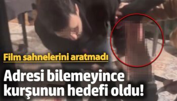 film sahnelerini aratmayan olay adresi bilemeyince kursunun hedefi oldu kFA47iIl