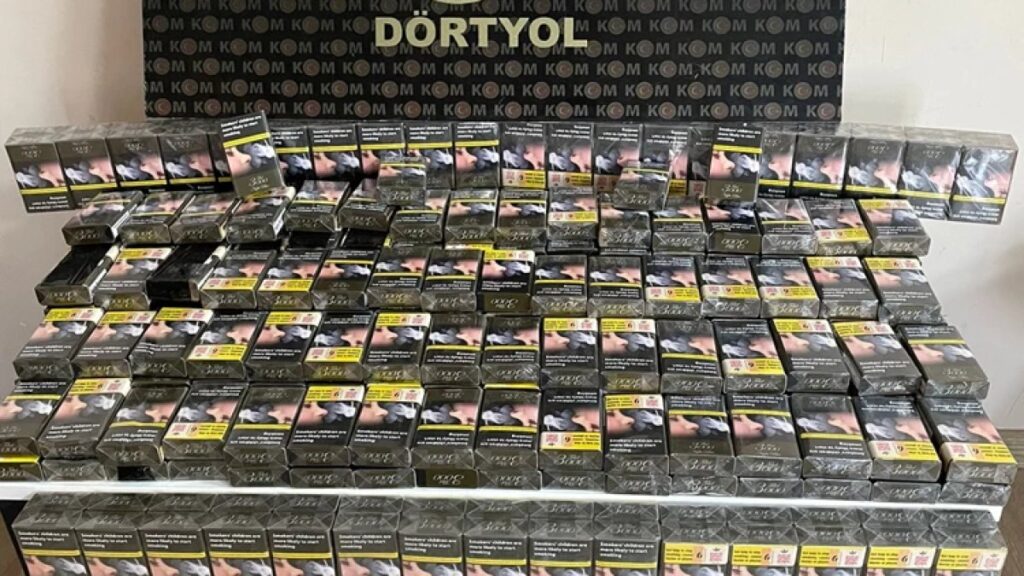 hatayda yuzlerce paket kacak sigara ele gecirildi 8eXrGC8L