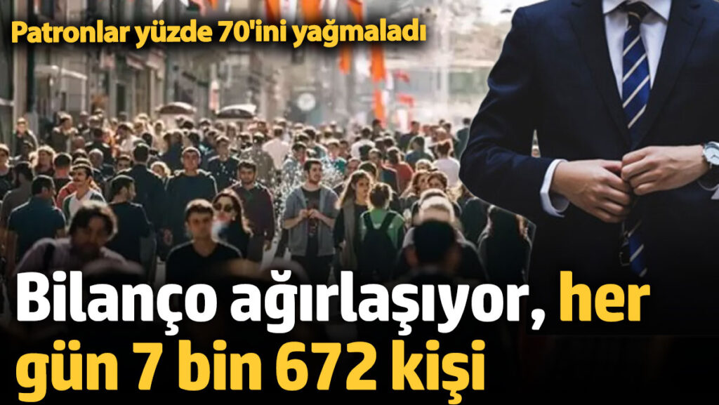 issizlikte bilanco agirlasiyor her gun 7 bin 672 kisi patronlar yuzde 70ini yagmaladi L1m6Ii6S