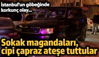 istanbulun gobeginde cipi capraz atese tuttular diPyeEqF