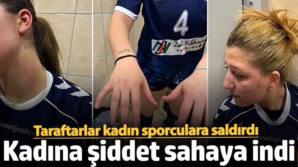 kadina siddet sahaya indi taraftarlar kadin sporculara saldirdi ZVrXliUQ