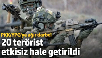 msb duyurdu pkkypgye agir darbe 20 terorist etkisiz hale getirildi z5HK4RBn