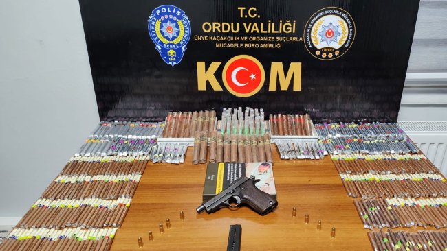 ordu emniyet mudurlugu 15 operasyon yapti 43 kisiyi yakaladi 0 UgprnMuq