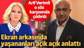 prof dr arif verimli o soz karsisinda cildirdi ekran arkasinda yasananlari acik acik zuGeQPin