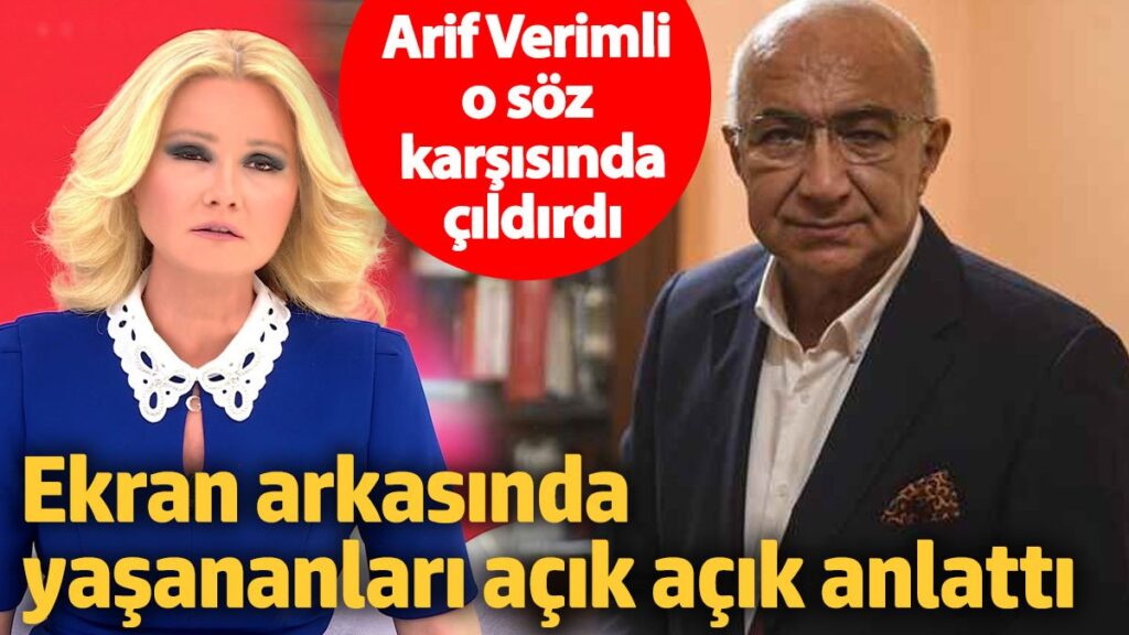 prof dr arif verimli o soz karsisinda cildirdi muge anlinin programinda yasananlari ilk kez 5SROPldP