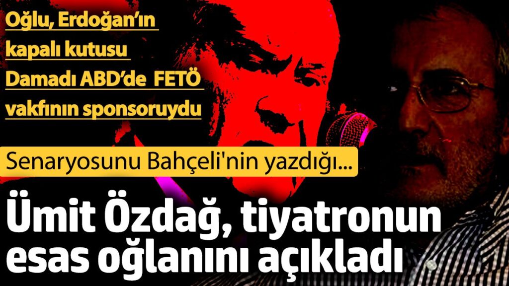 umit ozdag acilim tiyatrosundaki esas oglani acikladi senaryosunu bahcelinin yazdigi 4O88mm1U