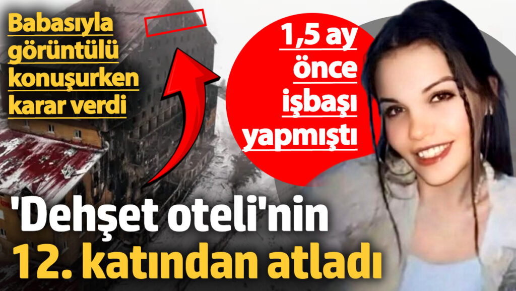 15 ay once isbasi yapmisti babasiyla goruntulu konusurken karar verdi dehset otelinin 12 katindan HMwBJntg