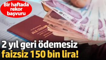 2 yil geri odemesiz ve faizsiz 150 bin lira evlilik kredisinde rekor iste gereken Tm28pQj9