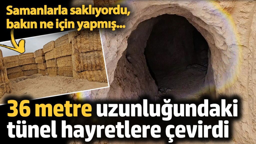 36 metre uzunlugundaki tunel hayretlere cevirdi psb3x6gi