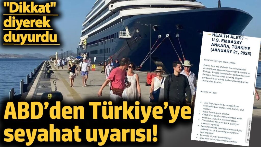 abdden turkiyeye seyahat uyarisi dikkat diyerek duyurdu THUT45Bk
