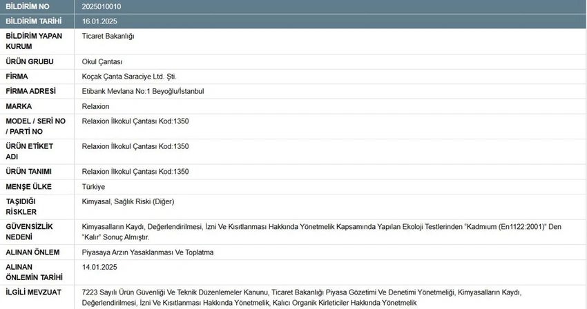 acilen toplatiliyor bakanlik cok satan 2 markayi acikladi 1 IYYTVLkC