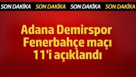 adana demirspor fenerbahce maci ilk 11i i2TjDlaw