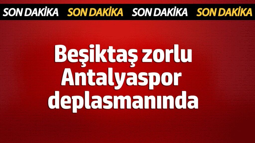 antalyaspor besiktas 0 0 jXNF98cW