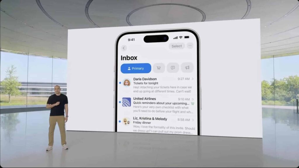 apple mail uygulamasina yapay zeka destegi ekliyor 2RrnneeX
