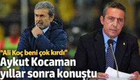 aykut kocaman yillar sonra konustu ali koc beni cok kirdi KyfjCkvC