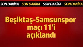 besiktas samsunspor maci ilk 11i belli oldu R9e5WLXt