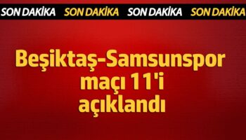 besiktas samsunspor maci ilk 11i belli oldu R9e5WLXt