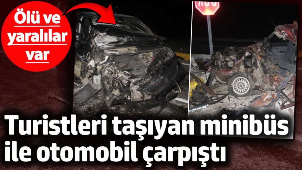 beysehirde feci kaza koreli turistleri tasiyan minibus ile otomobil carpisti 2 olu 6 yarali tFdgl1lB