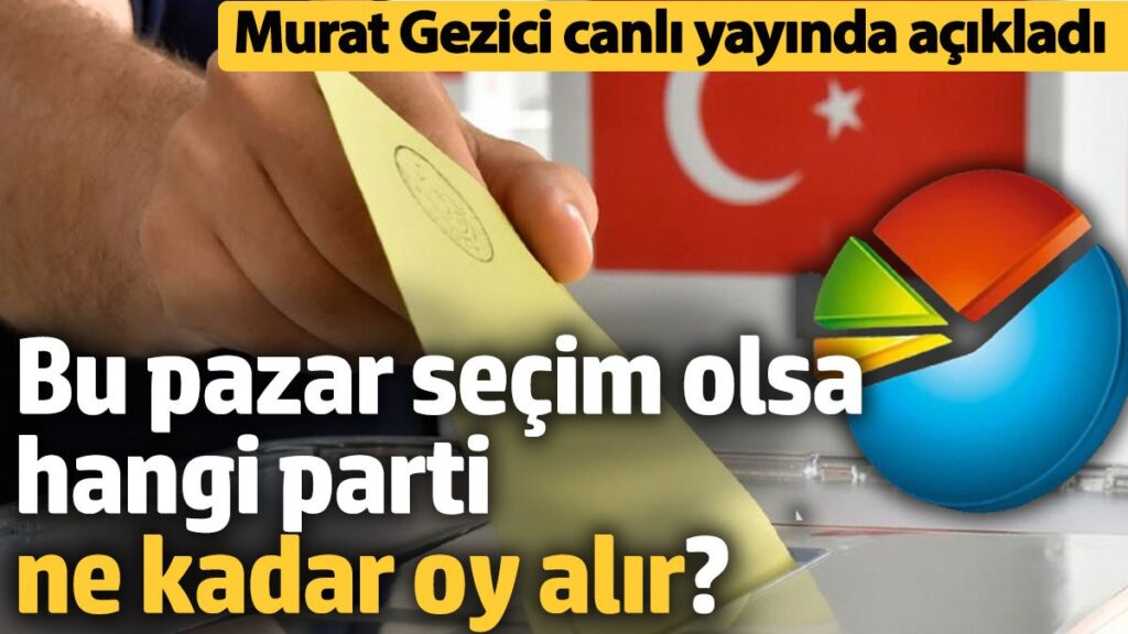 bu pazar secim olsa hangi parti ne kadar oy alir murat gezici canli yayinda jdXedliX