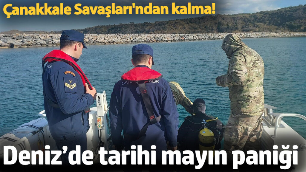 canakkale savaslarindan kalma denizde tarihi mayin panigi MpqBWE1u