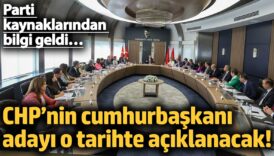 chpnin cumhurbaskani adayi o tarihte aciklanacak parti kaynaklarindan bilgi geldi LRFjwQkB