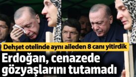 cumhurbaskani erdogan otel yangininda olen ailenin cenazesine katildi MBYtbLZx