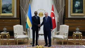 cumhurbaskani erdogan ruanda cumhurbaskani paul kagame ile gorustu AUE7sWYK