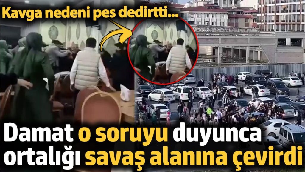 damat o soruyu duyunca ortaligi savas alanina cevirdi IxrgvAc2