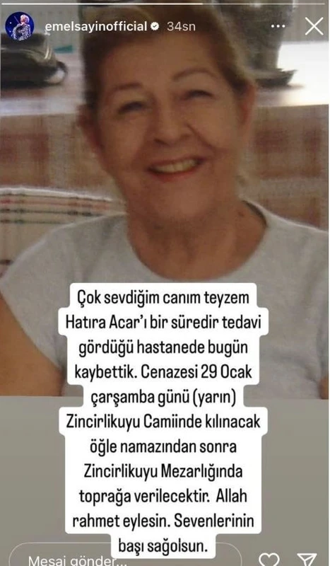 emel sayinin aci gunu en yakinini kaybetti 1 HcKcN3fD