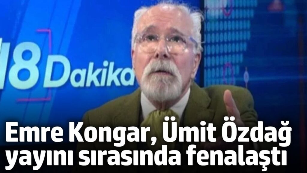 emre kongar umit ozdag yayini yapildigi sirada fenalasti Sq6ji6WF
