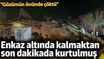 enkaz altinda kalmaktan anahtari sayesinde kurtulmus RpDwQ9bg