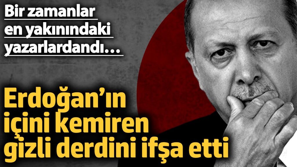 erdoganin icini kemiren gizli derdini ifsa etti bir zamanlar en yakinindaki yazarlardandi M3y8jmS7