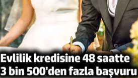 evlilik kredisine 48 saatte 3 bin 500den fazla basvuru yapildi Fl7Whh8m
