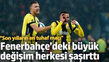 fenerbahcedeki buyuk degisim herkesi sasirtti son yillarin en tuhaf maci PyZGIKRD