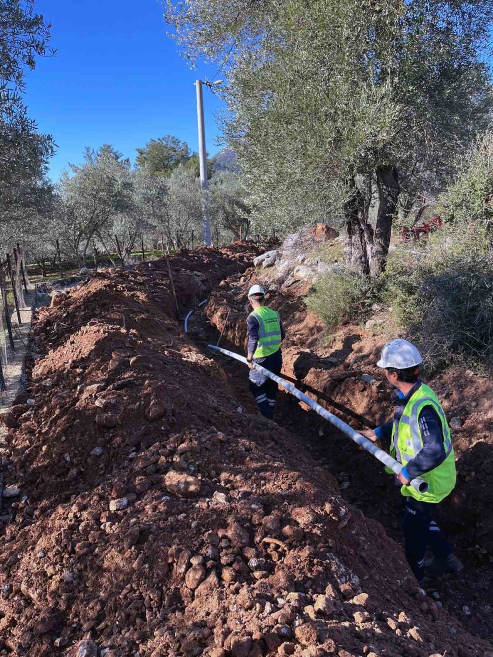 fethiye incirkoyun icme suyu altyapisi yenilendi 2