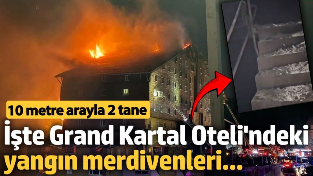 grand kartal otelindeki yangin merdivenleri goruntulendi AKM2Akil