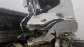 hafriyat kamyonu ile beton mikseri birbirine girdi 2 kisi yaralandi ej6Fsc5M