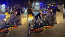 hatayda feci kaza motosiklet yayalara carpti yarali var 79Jwwaag
