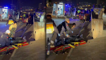 hatayda feci kaza motosiklet yayalara carpti yarali var 79Jwwaag