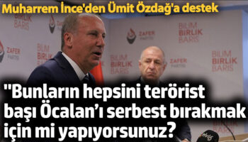 inceden ozdaga destek bunlarin hepsini teroristbasi ocalani serbest birakmak icin mi yapiyorsunuz Q4xKOwcF