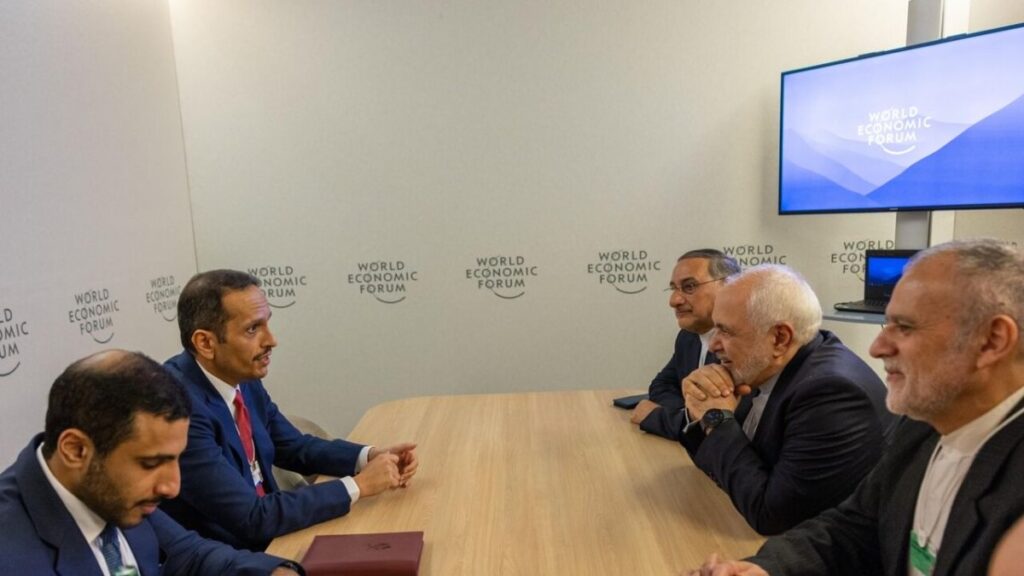 iran ve katar heyeti davosta bir araya geldi Au4d7GS7