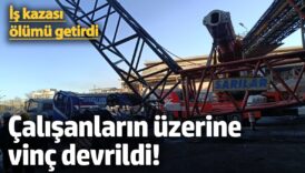 iscilerin uzerine vinc devrildi olu ve yarali var 96QfxMiP